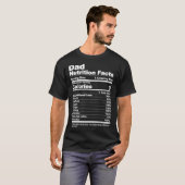 Dad Nutrition Facts T-Shirt (Vorne ganz)