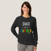 Dad Of A Warrior Autism Awareness Support 43 T-Shirt (Vorne ganz)