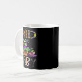 Dad Of Brewing Baby Halloween One Soky Dad  Kaffeetasse (Vorderseite Links)
