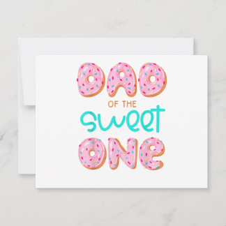 Dad of Sweet One First Birthday Matching Family Do Einladung