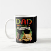 Dad Of The Happy Camper First Birthday Camng  Kaffeetasse (Links)