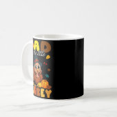 Dad Of The Little Turkey Thanksgiving Baby Shower Kaffeetasse (Vorderseite Links)