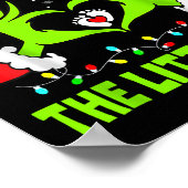 Dad Of The Little Who Funny Christmas Pregnancy An Poster (Ecke)