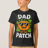 Dad Of The Patch Shirt Halloween Men Daddy Pumpkin (Vorderseite)
