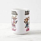 Dad Opa Ur-Opa GOAT Wird Besser Geschenk Kaffeetasse (Mittel)
