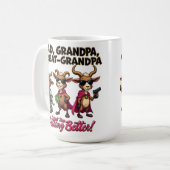 Dad Opa Ur-Opa GOAT Wird Besser Geschenk Kaffeetasse (Vorderseite Links)