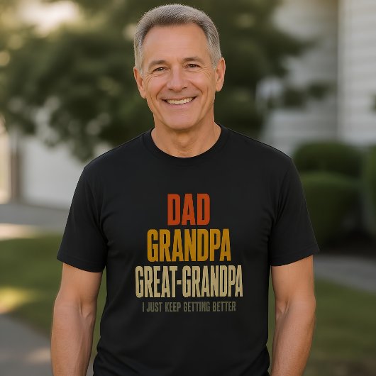 Dad Opa Urgroßvater T-Shirt