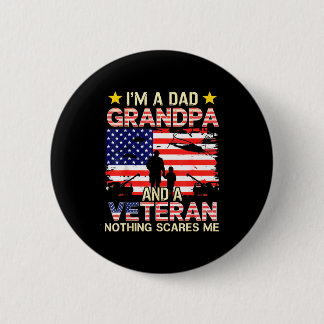 Dad Opa Veteran Vietnam Veteran Vintage für Button