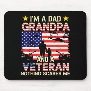 Dad Opa Veteran Vietnam Veteran Vintage für Mousepad