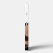 Dad Photo black text  iPhone Case (Rückseite / Links)