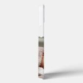 Dad Photo black text  iPhone Case (Rückseite / Rechts)