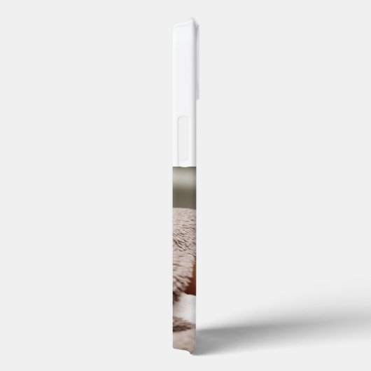 Dad Photo dark blue text  iPhone Case (Rückseite / Rechts)