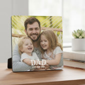 Dad Photo Established Fotoplatte