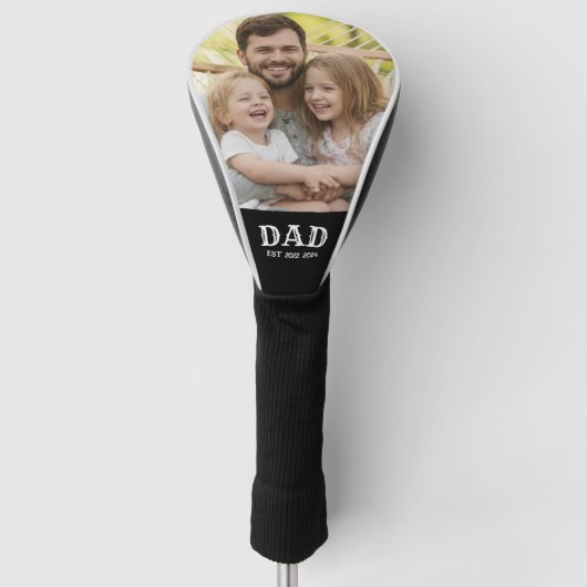 Dad Photo Established Golf Headcover (Vorderseite)