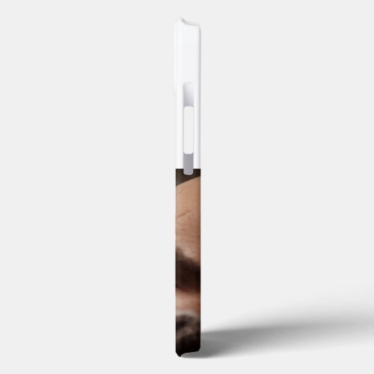 Dad Photo sea blue text  Case-Mate iPhone Hülle (Rückseite / Links)