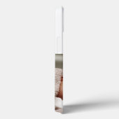 Dad Photo sea blue text  Case-Mate iPhone Hülle (Rückseite / Rechts)