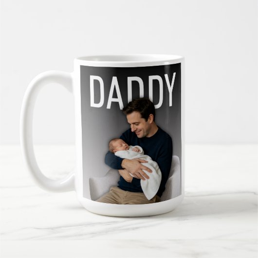Dad Photo This Year Name Best Daddy Ever Kaffeetasse (Links)