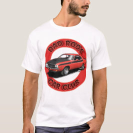 Dad Rods Car Club Red Challenger T-Shirt