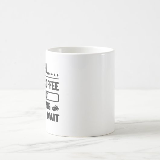 Dad’s Coffee Loading – Funny Tech Mug/Tee Kaffeetasse (Mittel)