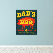 Dad’s Cooking Leinwanddruck (Insitu (Holzboden))