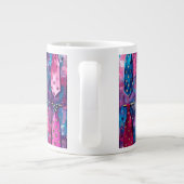 Dad-Schlips-Sammlung Jumbo-Keramikbecher Jumbo-Tasse (Rückseite)