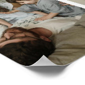 Dad-Script-Typografie 6-Foto-Collage Poster (Ecke)