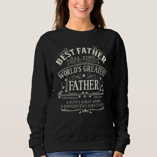 Dad Shirts for Men Best Father Greatest Fathers Da (Vorderseite)