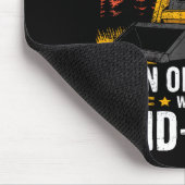 Dad Skid Steer Operator Father Construction Heavy Mousepad (Ecke)