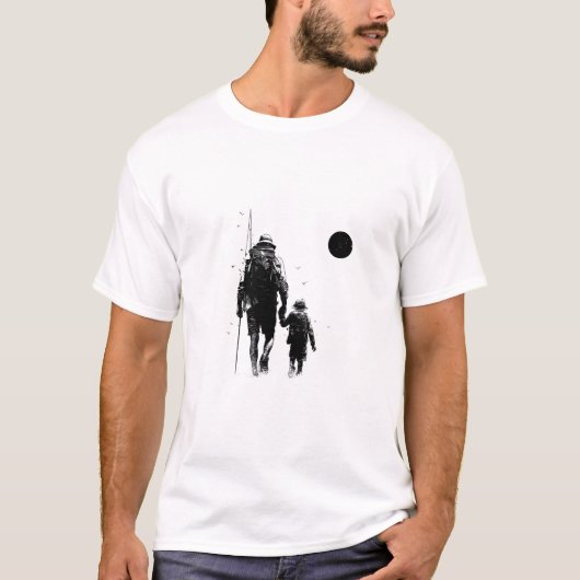 dad&son T-Shirt (Vorderseite)