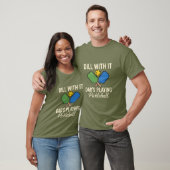 Dad spielt Pickleball T-Shirt (Unisex)