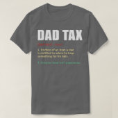 Dad Tax Funny Definition T-Shirt (Design vorne)