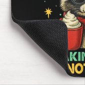 Dad Tax Making Sure It's Not Ison Raccoon Christma Mousepad (Ecke)