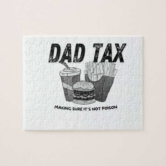 Dad Tax - Making Sure It's Not Poison Puzzle (Horizontal)