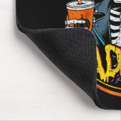 Dad Tax Skeleton Halloween Costume Candy Pumpkin D Mousepad (Ecke)