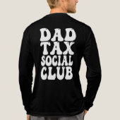 Dad Tax Social Club  Tri-Blend Shirt (Rückseite)
