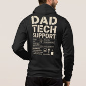 Dad Tech Support Shirt – Lustiger Dad Tech Humor (Rückseite)