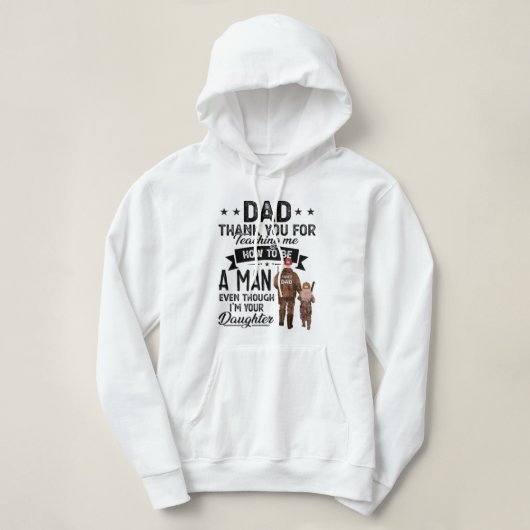 Dad thank you for shirt (Design vorne)
