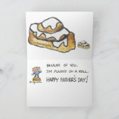 Dad, Thanks for Being Such a great roll model! Dankeskarte (Innenseite)