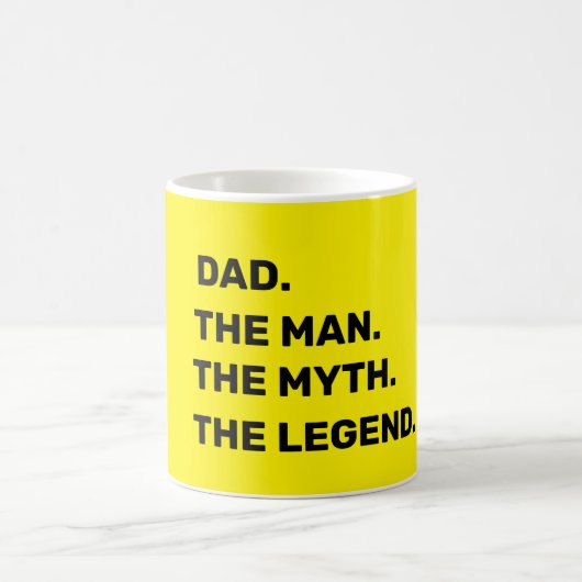 Dad, the man, the myth kaffeetasse (Mittel)