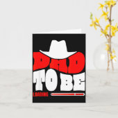 Dad To Be 2026 Dad Loading Funny New Dad  Karte (Gelbe Blume)