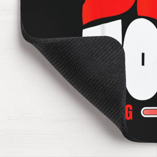 Dad To Be 2026 Dad Loading Funny New Dad  Mousepad (Ecke)