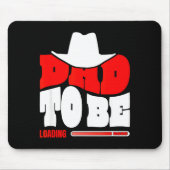 Dad To Be 2026 Dad Loading Funny New Dad  Mousepad (Vorne)
