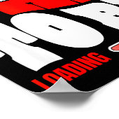 Dad To Be 2026 Dad Loading Funny New Dad  Poster (Ecke)