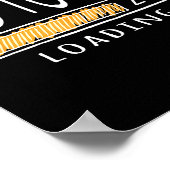 Dad To Be 2026 Loading Pregnancy Announcement New Poster (Ecke)