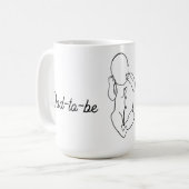Dad-to-be  kaffeetasse (Vorderseite Links)