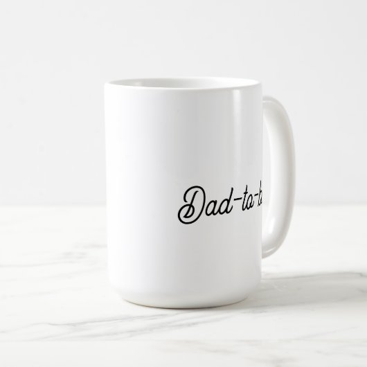 Dad-to-be  kaffeetasse (VorderseiteRechts)