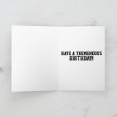 DAD TRUMP BIRTHDAY CARD KARTE (Innenseite)