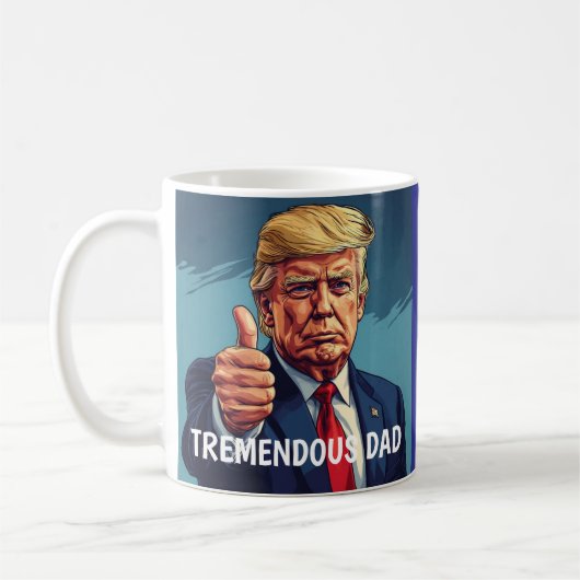 DAD TRUMP COFFEE MUG KAFFEETASSE (Links)