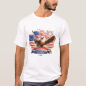 dad Tshirt Blessed  Happy 250th Birthday USA! (Vorderseite)