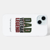 Dad Veteran Legend Case – Funny Military Gift (Rückseite (Horizontal))